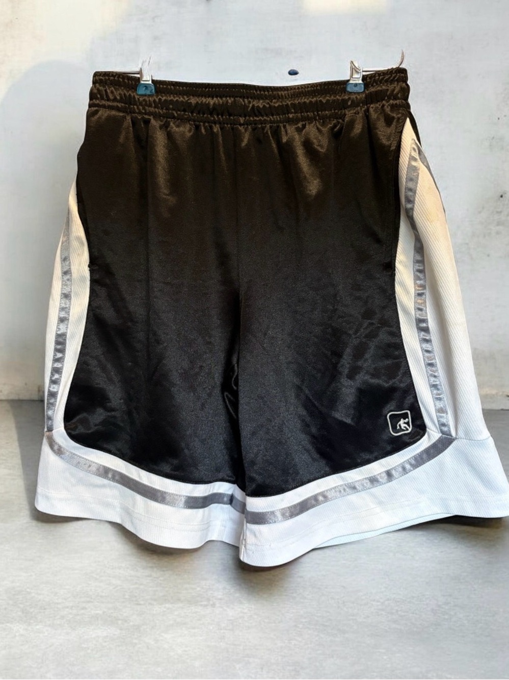 And1 Black Basketball Shorts with Logo